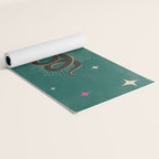 Slither - Green Yoga Mat Gallery Image 2