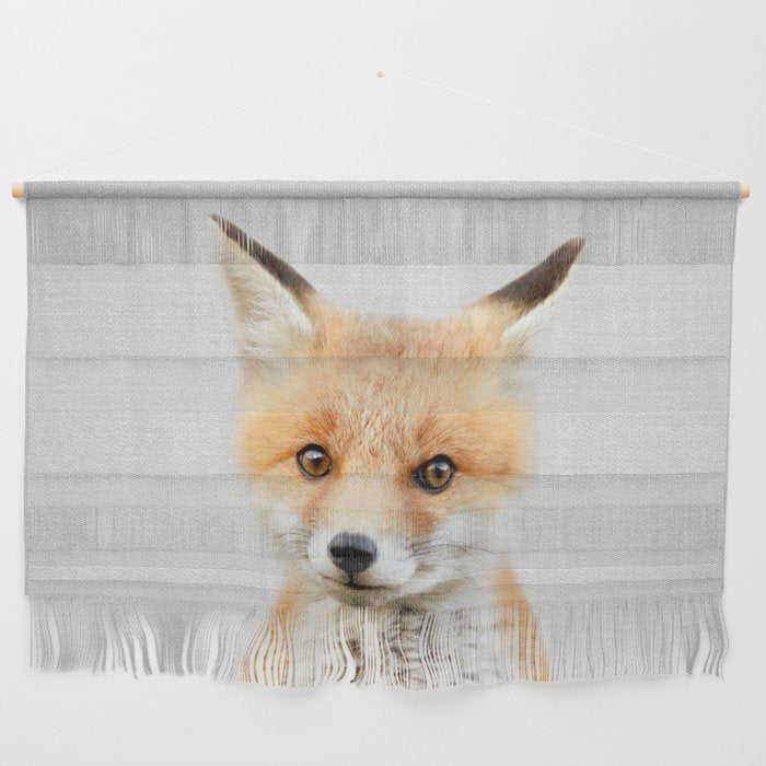 Baby Fox - Colorful Wall Hanging Gallery Image 1