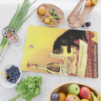 Absinthe Bourgeois Black Cat Vintage Cutting Board Gallery Image 2
