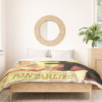 Absinthe Bourgeois Black Cat Vintage Duvet Cover Gallery Image 3