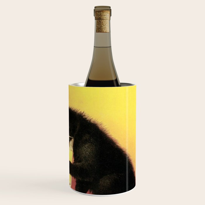 Absinthe Bourgeois Black Cat Vintage Wine Chiller Gallery Image 3