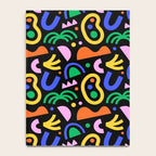 Creative colorful organic shape art pattern Notebook Gallery Image 4