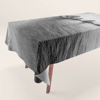 Black and White Ocean Tablecloth Gallery Image 1