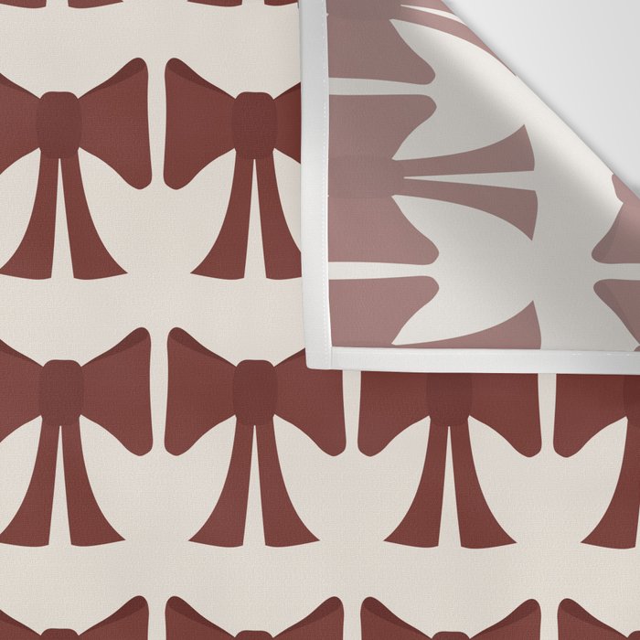 Vintage Bows XI Red Wall Tapestry Gallery Image 3