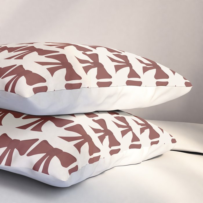 Vintage Bows XI Red Pillow Sham Gallery Image 3
