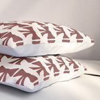 Vintage Bows XI Red Pillow Sham Gallery Image 3