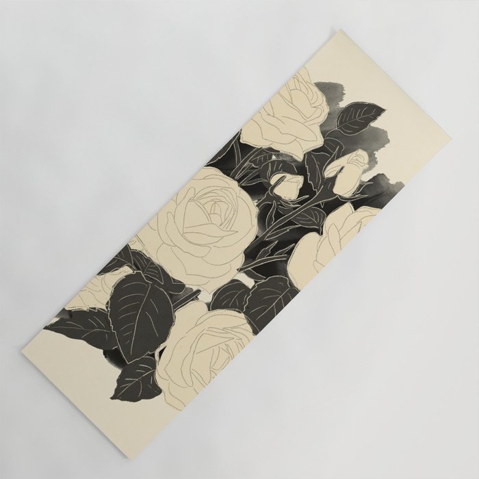 White Roses 5 Yoga Mat Gallery Image 1