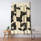 White Roses 5 Window Curtain Gallery Image 5