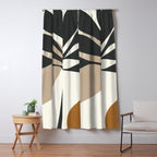 Abstract Art Plant2 Window Curtain Gallery Image 5