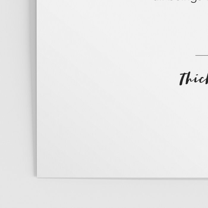 I vow to live fully in each moment. Thich Nhat Hanh Poster Gallery Image 3