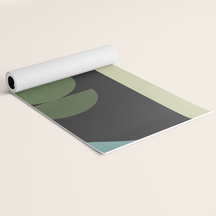 Abstract Geometric Shapes 25 Yoga Mat Gallery Image 2