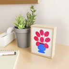 Blueberry Vase & French Fuchsia Leaves: Vases & Stuff 03 Mini Art Print Gallery Image 2