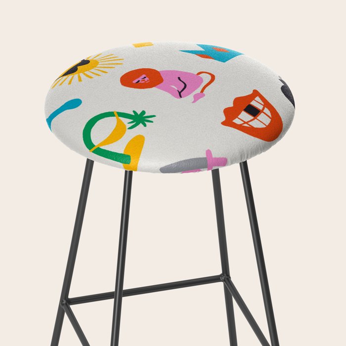 Leo Emoji Stool Gallery Image 2
