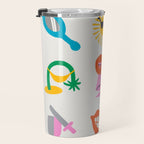 Leo Emoji Travel Mug Gallery Image 3