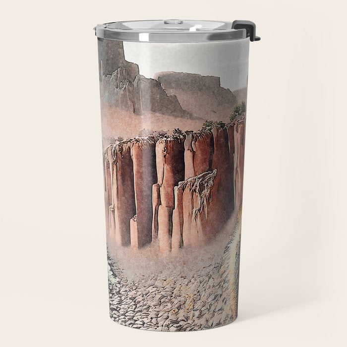 Path to Hon - Nature Landscape Travel Mug Gallery Image 2
