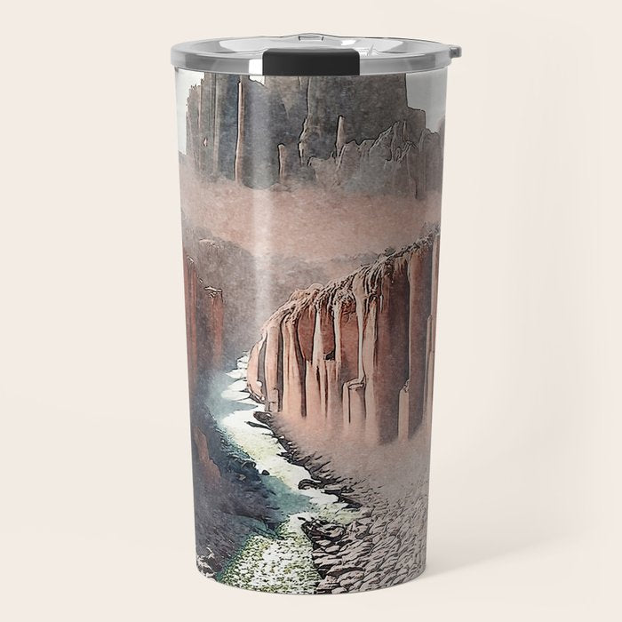 Path to Hon - Nature Landscape Travel Mug Gallery Image 1