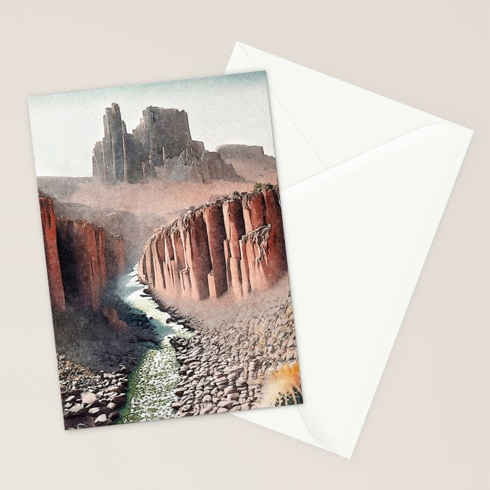 Path to Hon - Nature Landscape Stationery Card Gallery Image 2