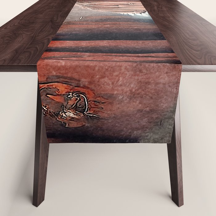 Path to Hon - Nature Landscape Table Runner Gallery Image 1