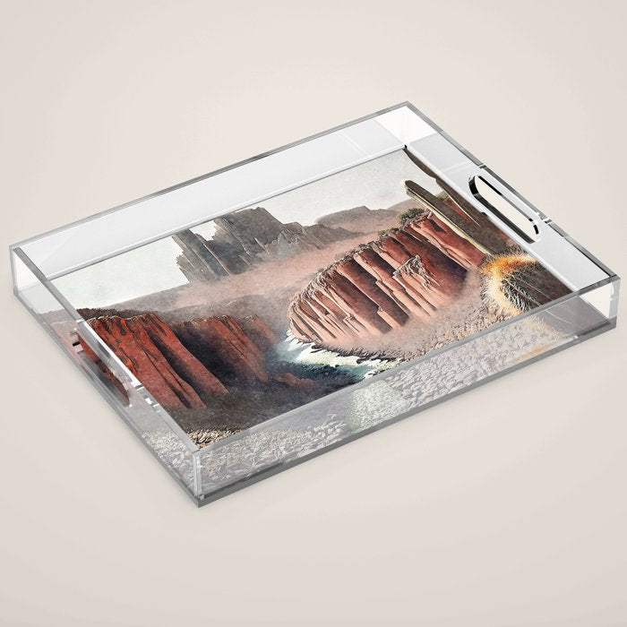 Path to Hon - Nature Landscape Acrylic Tray Gallery Image 1