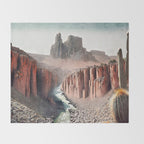Path to Hon - Nature Landscape Throw Blanket Gallery Image 2