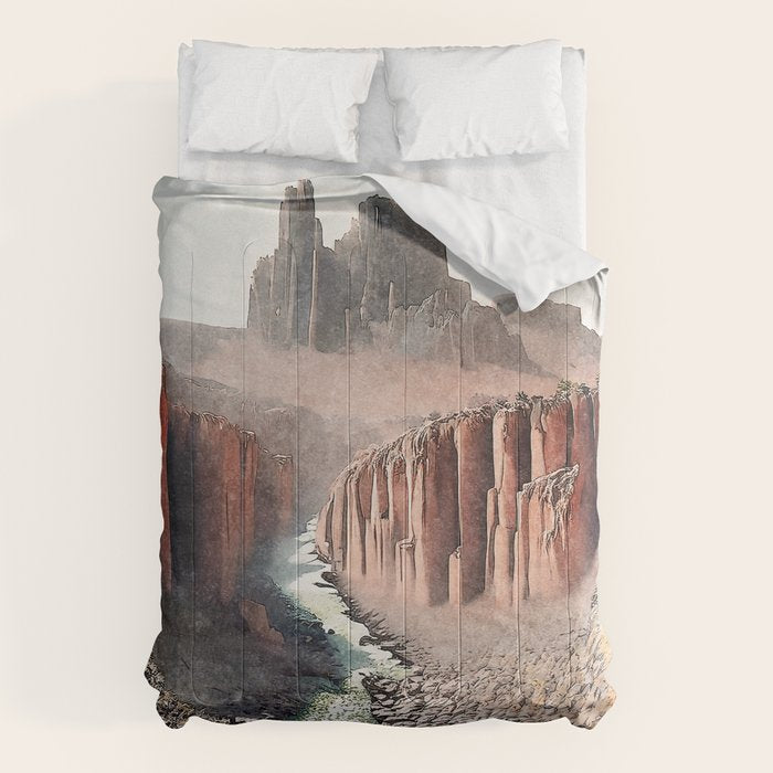 Path to Hon - Nature Landscape Comforter Gallery Image 6