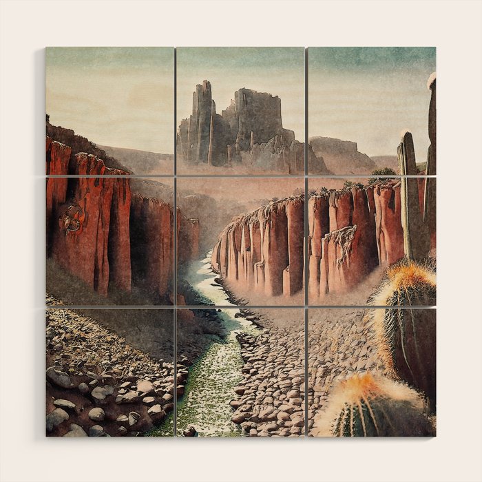 Path to Hon - Nature Landscape Wood Wall Art Gallery Image 1