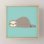 Do Nothing Mini Art Print Gallery Image 1
