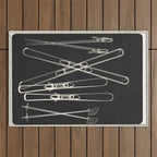 Minimal Skis 1 Outdoor Rug Gallery Image 1