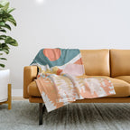 Citrus Mountains Throw Blanket Gallery Image 1