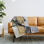 Composition 527 Throw Blanket Gallery Image 1