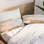 Praia Azul | Summer vibes Portugal travel photography  Pillow Sham Gallery Image 2