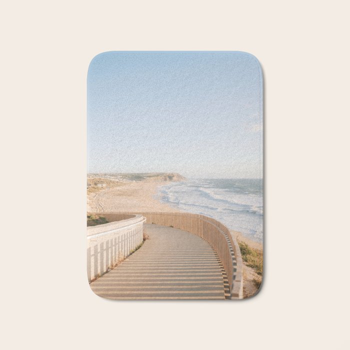Praia Azul | Summer vibes Portugal travel photography  Bath Mat Gallery Image 1