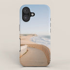 Praia Azul | Summer vibes Portugal travel photography  iPhone Case Gallery Image 1