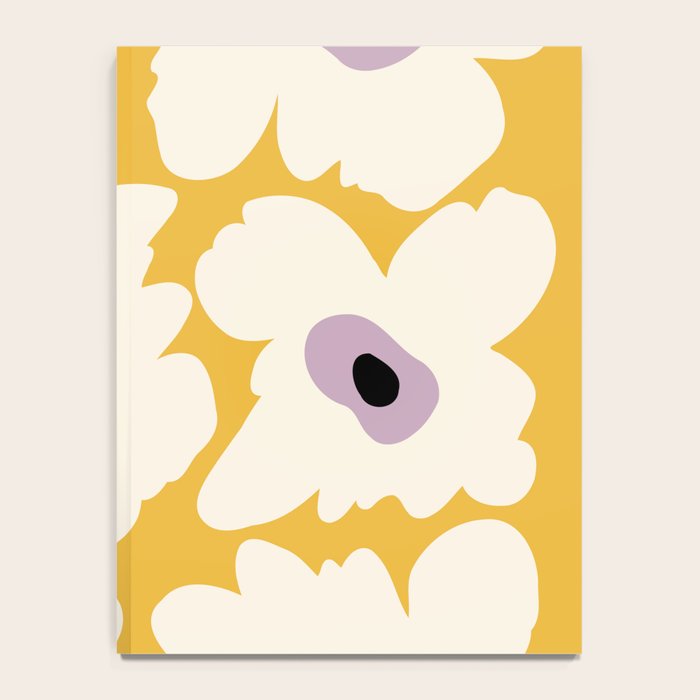 Fresh Poppy in yellow Notebook Gallery Image 4