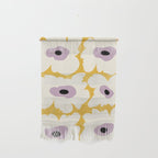 Fresh Poppy in yellow Wall Hanging Gallery Image 1