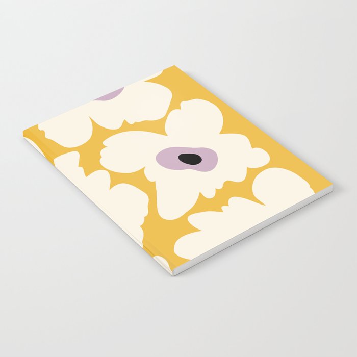 Fresh Poppy in yellow Notebook Gallery Image 2