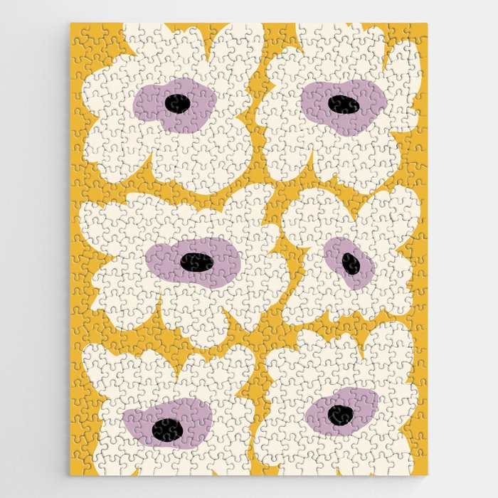Fresh Poppy in yellow Jigsaw Puzzle Gallery Image 1