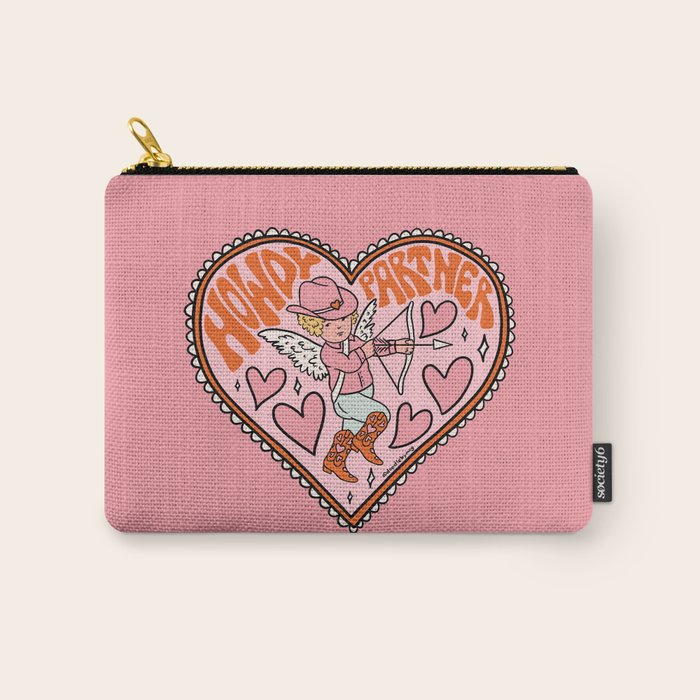 Howdy Partner Cupid Carry All Pouch Gallery Image 1