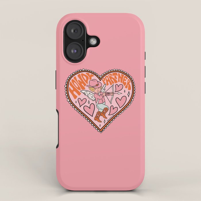 Howdy Partner Cupid iPhone Case Gallery Image 1