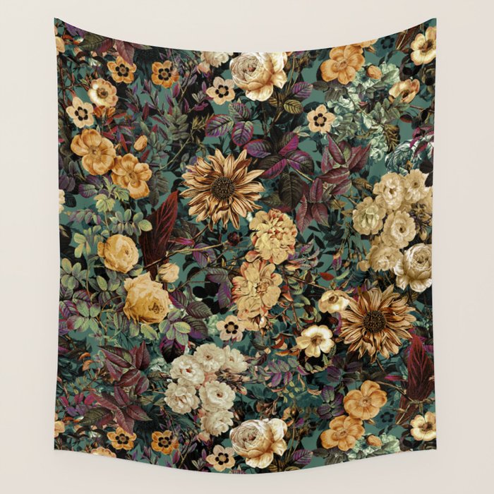 Isolated Blooms Wall Tapestry Gallery Image 4