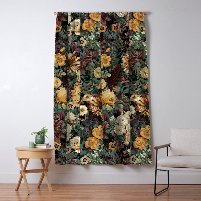 Isolated Blooms Window Curtain Gallery Image 5