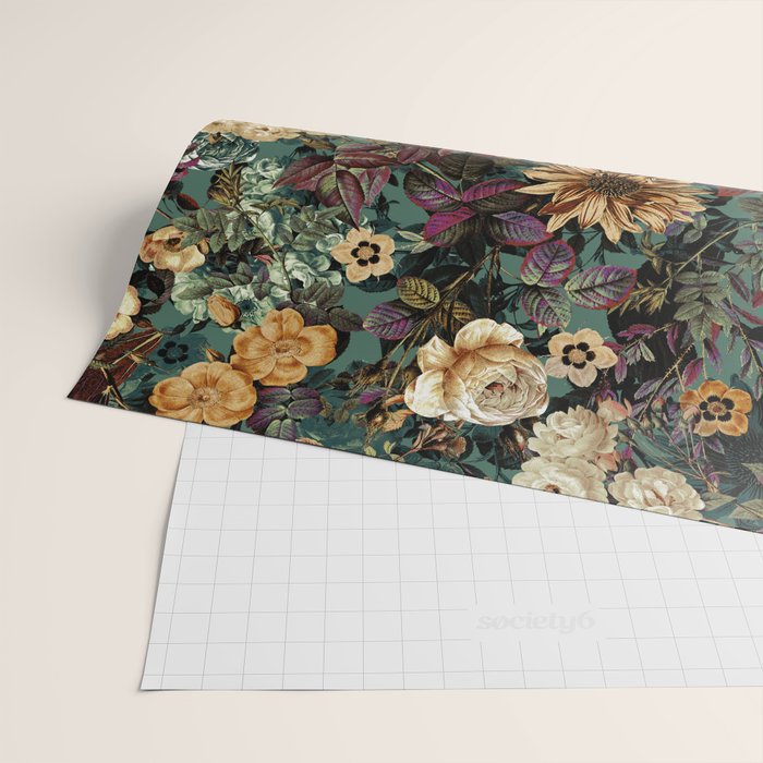 Isolated Blooms Wrapping Paper Gallery Image 2