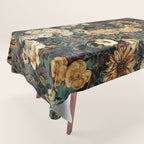 Isolated Blooms Tablecloth Gallery Image 1