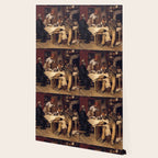 African American Masterpiece 'A Pastoral Visit' by Richard Norris Brooke Wallpaper Gallery Image 2
