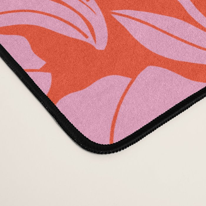 Boho Blooms - Pink Desk Mat Gallery Image 4