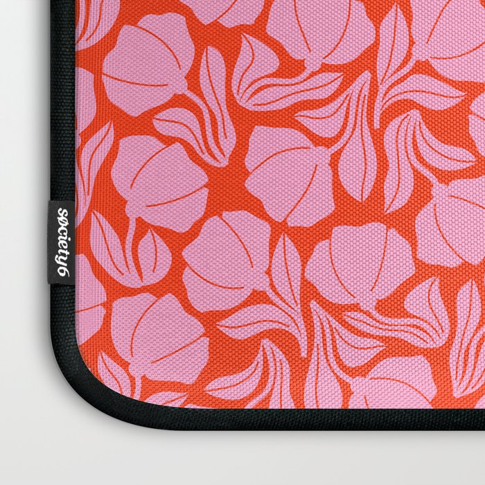 Boho Blooms - Pink Laptop Sleeve Gallery Image 3