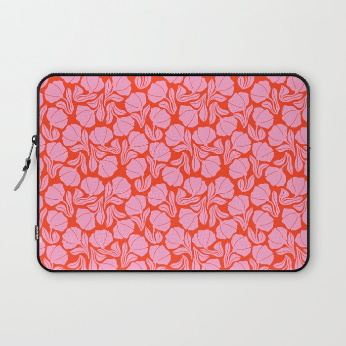 Boho Blooms - Pink Laptop Sleeve Gallery Image 1
