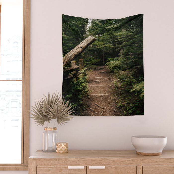 Forest Path Wall Tapestry Gallery Image 2