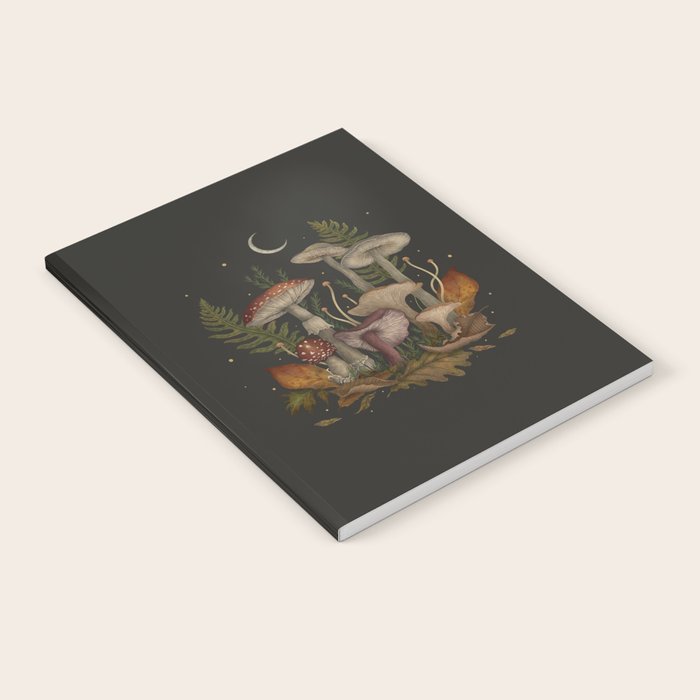 Autumn Mushrooms Notebook Gallery Image 2