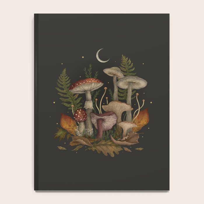 Autumn Mushrooms Notebook Gallery Image 4